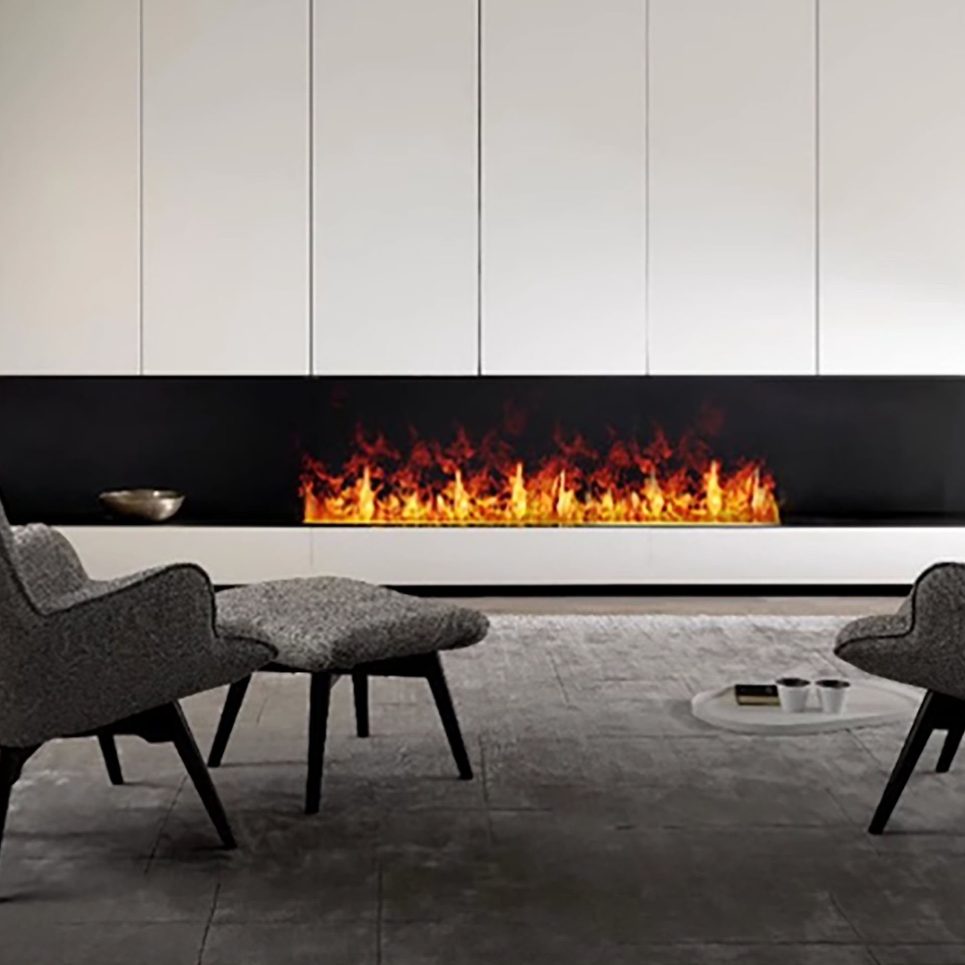 True fire gas fireplace