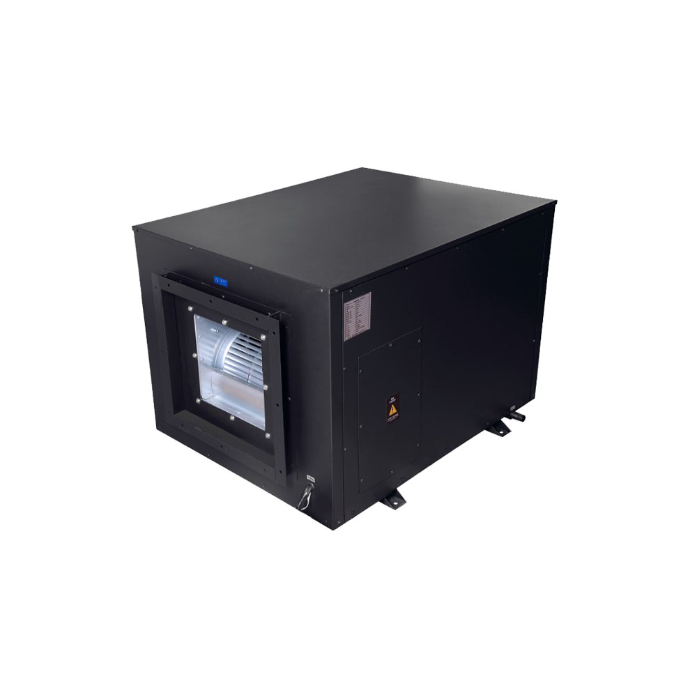 Ceiling mounted industrial dehumidifier